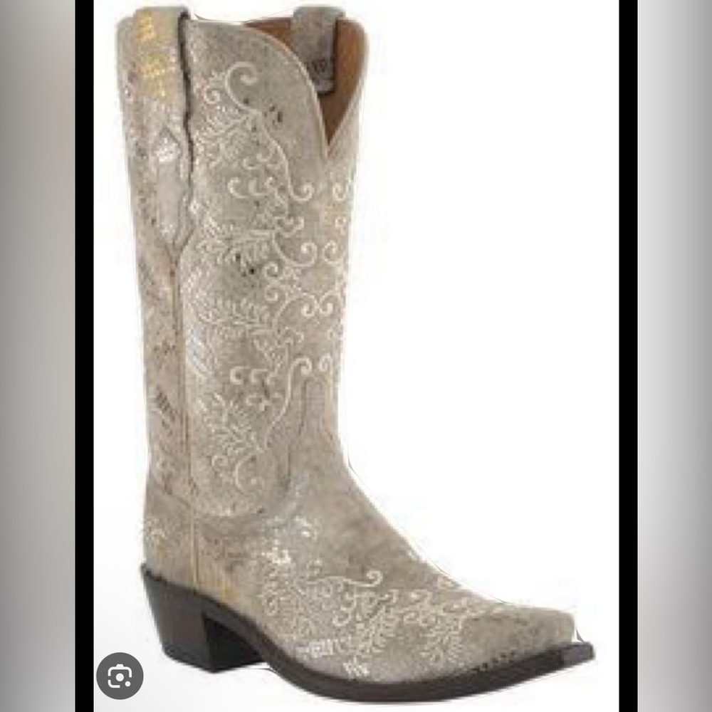 Lucchese Size 9 Women’s White Stone Python - image 3